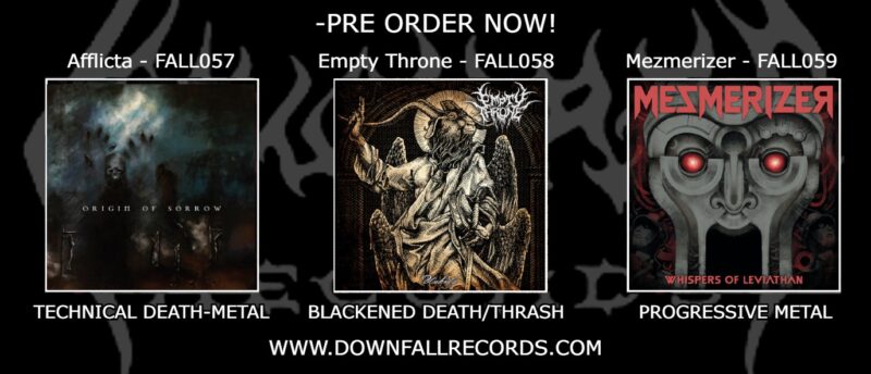 CD Bundle: Afflicta, Empty Throne, Mezmerizer (Pre-order)