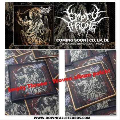 Empty Throne - Woven album patch